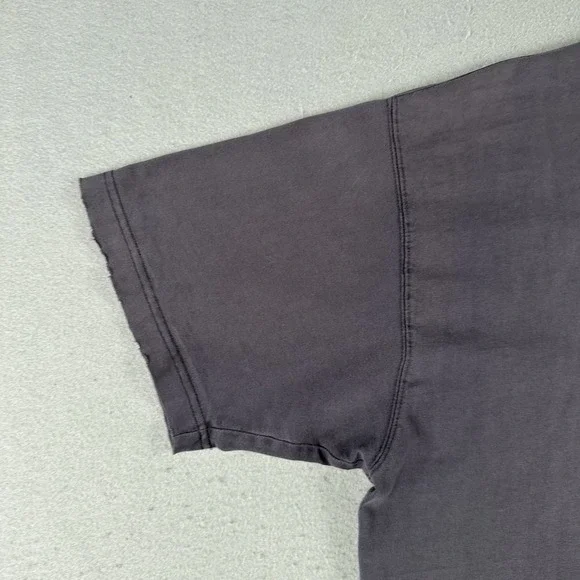 Vtg Y2K Abercrombie‎ Fitch Graphic T Shirt Men's Large Blue Faded Distressed - Picture 6 of 16